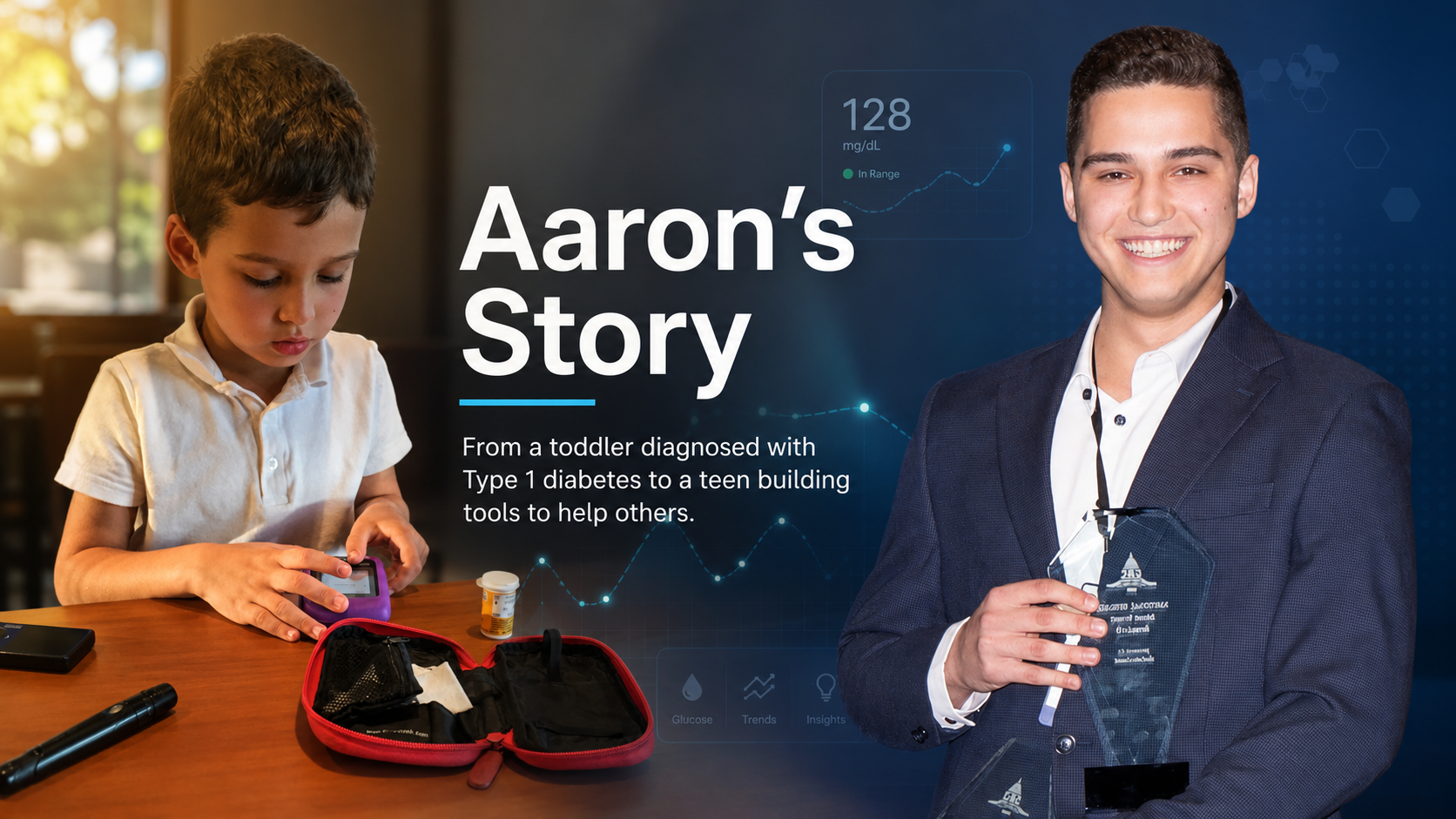 Aaron's story — living with Type 1 diabetes and building BoostT1D